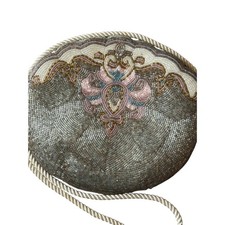Vintage beaded evening bag purse Gerome