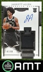 Jarrett Allen 2017-18 Panini Impeccable 47/99 Brooklyn Nets RC Jersey Auto #144