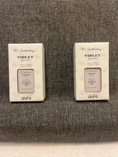 PURA Diffuser Refill Lot Of 2 NIB Violet + Yarrow by U.S. Apothecary