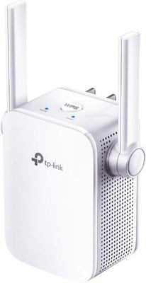 TP-Link N300 RE105 WiFi Range Extender White Single Band LED Indicator 300 Mbps