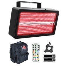 Chauvet DJ Shocker FX Blinder Wash Strobe DMX RGB Effect Light Fixture w Bag ...