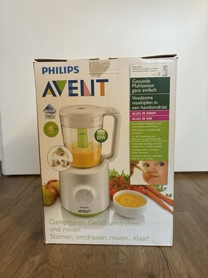 Philips Avent SCF870 2-in-1 Babynahrungszubereiter Mixer Dampfgarer