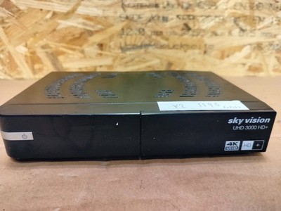 Sky Vision UHD 3000 HD+ 4K Sat Receiver   defekt / Bastler (V2 1190)