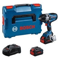 Bosch Akku Drehschlagschrauber GDS 18V-1000 2X Procore 5,5 Ah, Lader, L-BOXX