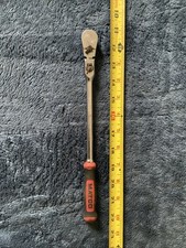 Matco 1/4” Drive Locking Flex Head Ratchet, Red….some Rust…..works Fine…