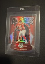 2024 Panini Mosaic - Center Stage Patrick Mahomes II #18 Silver Prizm