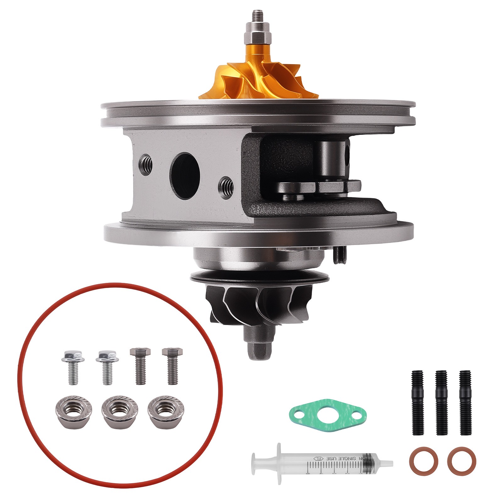 Turbocompresseur chra Fiat Doblo 1.3 jtdm 95hp kit reparation 54359700037