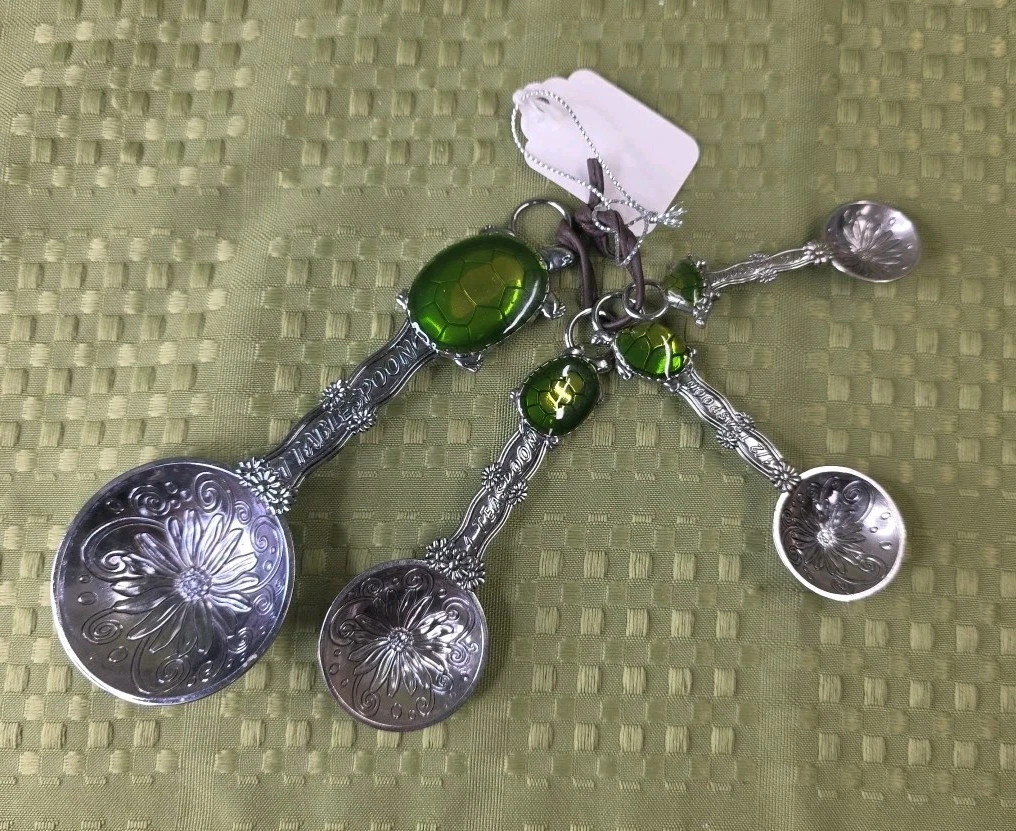 Turtle Measuring Spoons Set Ganz 4 Pice Set