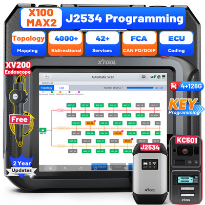 XTOOL X100 MAX2 Key Programming Diagnostic Scanner Tool Advanced VCI Programming