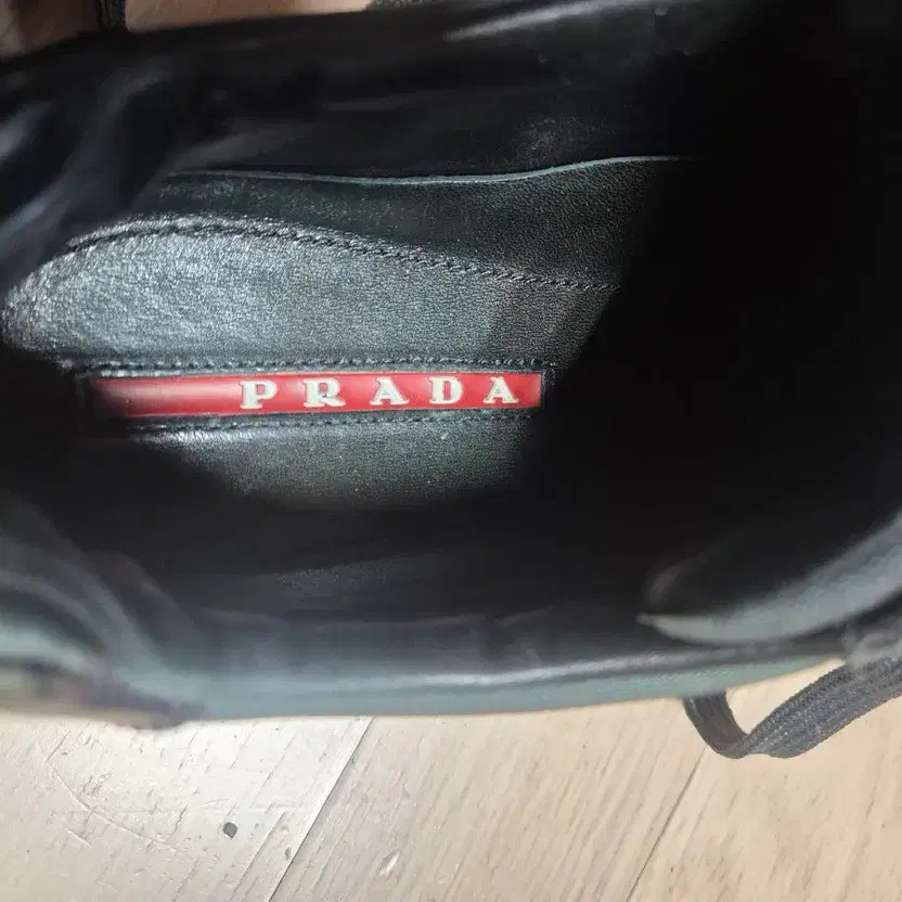 Prada Khaki Sneakers Casual Athletic Shoes 265 thumbnail 8