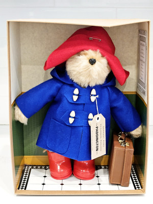 Rare 1994 Gabrielle Designs Paddington Bear 16” Vintage Plush