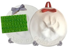 Pawprint Keepsake Kit Makes 2 Pet Paw Print Ornament Clay Air Dry Ultimate Bonus