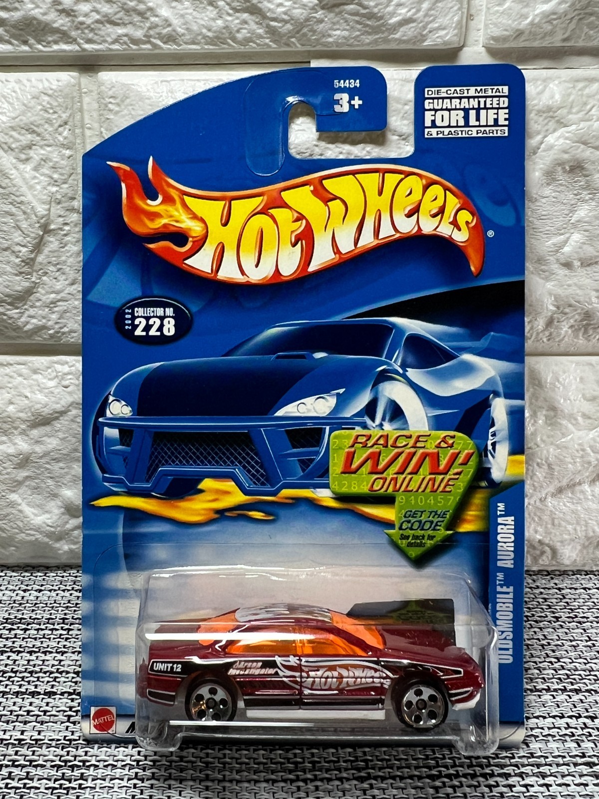 Hot Wheels Oldsmobile Aurora 2002 Collector No. 228 Red