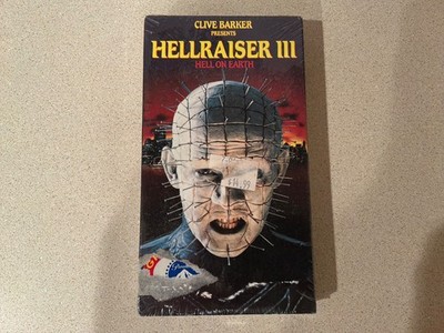 Hellraiser III: Hell on Earth (VHS, 1993) Terry Farrell, Doug Bradley - Sealed