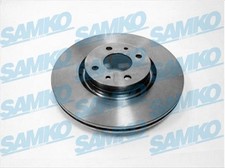 SAMKO 2x Bremsscheibe vorne belüftet für Alfa Romeo 155 167 Fiat Stilo 192