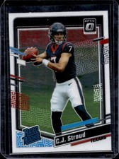 2023 Panini Donruss Optic C.J. Stroud RC Rated #244 Texans Rookie