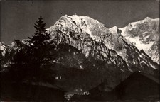 RPPC Mount Caraiman Busteni Romania vintage postcard h914