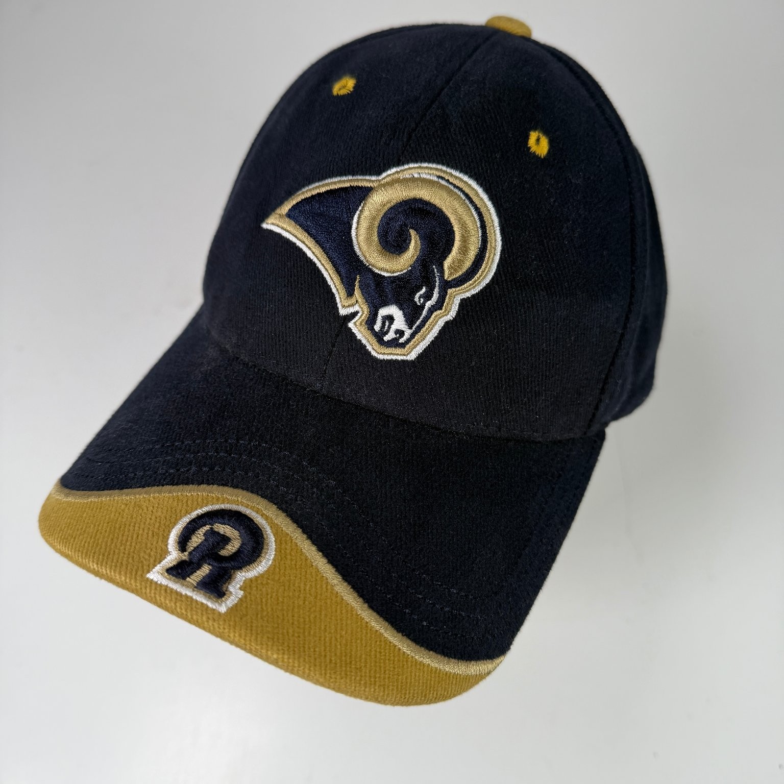 Rams Reebok Hat Baseball Cap Adjustable OSFA Navy… - image 1