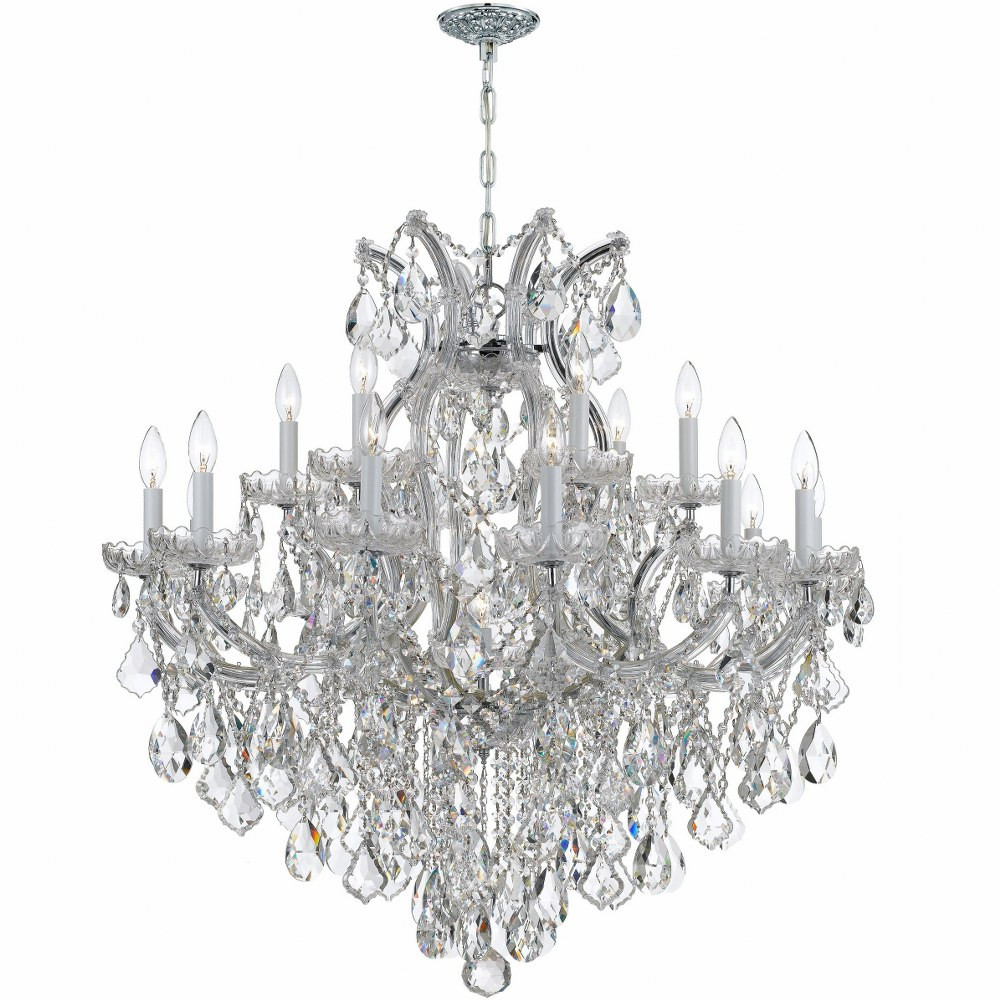 AYA☆ Alister 26 Light Chandelier – Crystorama
