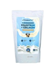 Vitamatic Colostrum + Collagen Powder, Unflavored, 454 g | Original | UK STOCK