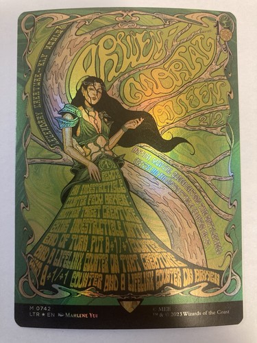 Poster Arwen, Regina Mortale FOIL #742 | LTR Il Signore degli Anelli | MTG - Foto 1 di 1