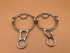 Barefoot style Hackamore Bitless Bridle Shanks /Cheekpieces pair