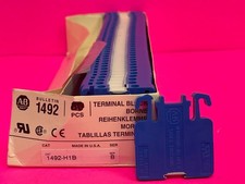 NEW Allen-Bradley 1492-H1B Terminal Block Blue High-Density 30A 600V 40 pcs 