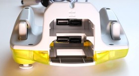 Official Sega Dreamcast Clear Yellow Controller (HKT-7700)