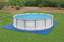 Telo Base Fondo Piscina Fuoriterra Bestway 488x488 X Piscine Tonde Rettangolari