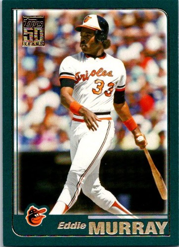 2021 Topps Archives #212 Eddie Murray baseball card 2a