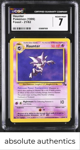 Haunter (Unlimited) graded CGC 7 for sale on eBay