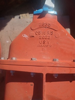 14  GATE VALVE Clow Kennedy M&H, Flange X MJ, NRS, O/L, 2021 2022 Date, C515 DI