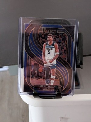 Panini 2024-25 Select Prizm Premier Level Anthony Edwards #130 Timberwolves
