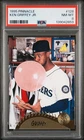 1995 Pinnacle Ken Griffey Jr. #128 Bubble Gum Card PSA 8 NM-MINT