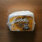 Panda Cuddle Toilet Roll. 5 X 12 Packs. Quilted. Lemon Zest. 
