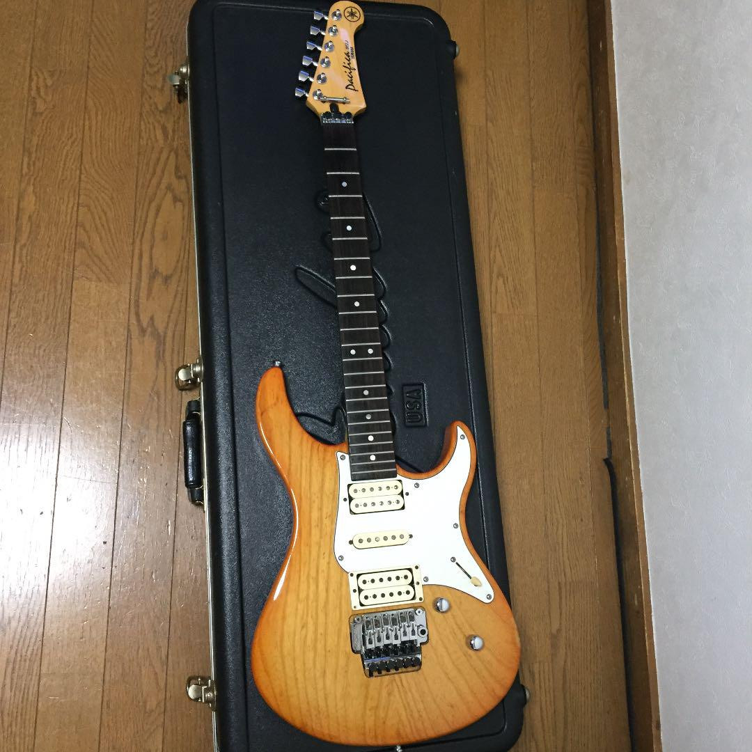 Electric Guitar YAMAHA Pacifica 912J Flame Top Sunburst 1991 SN