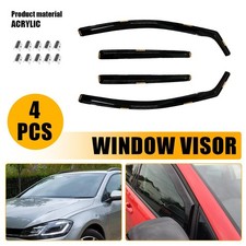 Window Rain Guard Deflectors for VW Golf 7 MK7 2013-2020 Hatchback 5-door 4pcs