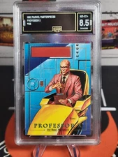 Professor X 1992 Skybox Marvel Masterpieces #86 GMA 8.5 NM-MT+