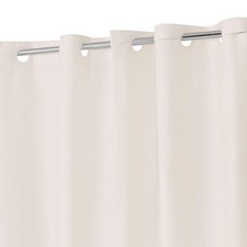 Beige Waterproof PVC Shower Curtain for Bathroom Shower Room Door Screen