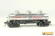 Tangent HO Scale ~ Tank Car ~ Pittsburg Coke & Chemical GATX #1424 ~ 11523-02