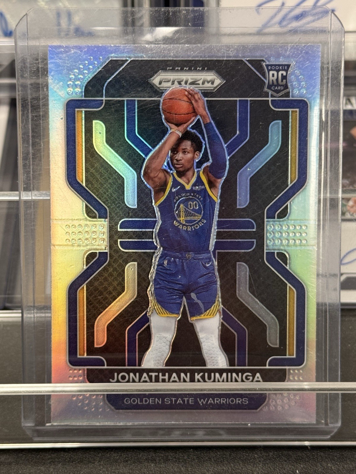 2021-22 Panini Prizm Jonathan Kuminga Silver Rookie #307 RC Warriors