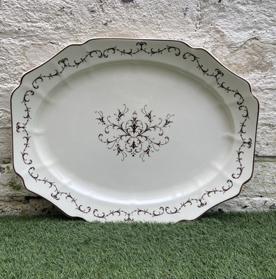 Extra große 20 in Wedgwood Queensware Queens Filigrane Servierplatte Fleischplatte