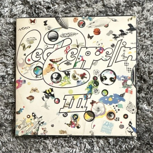 Led Zeppelin III Atlantic Vinyl LP Gatefold Cover Stereo 33 RPM 12" Record