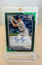 2024 Bowman - Chrome Prospect Autographs George Lombard Jr. #CPA-GLO Green...
