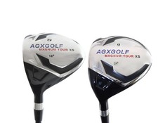 AGX LADIES LEFT HAND MAGNUM XS EDITION 5  9 FAIRWAY WOODS SET, GRAPHITE SHAFTS