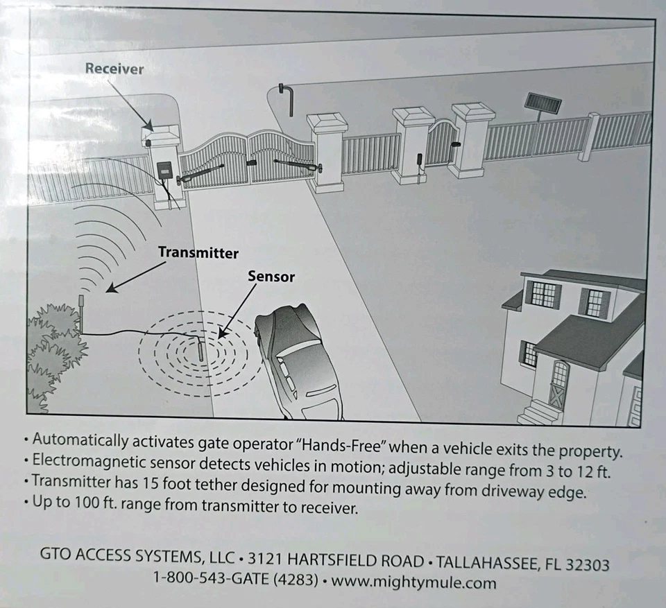 Mighty Mule FM130 Wireless Vehicle Sensor (See Photos) - Image 4 of 4