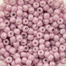 11/0 TOHO ROUND Opaque Lustered Pale Mauve Seed Bead 8g