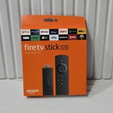 Amazon Fire TV Stick Lite HD Media Streamer with Alexa Voice Remote Lite - Black