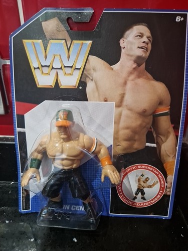 Mattel WWE Hasbro Retro John Cena Figure Series 1...