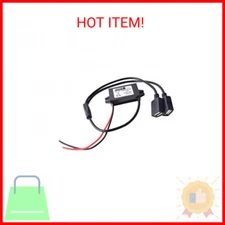 Car Hard Wire Charger, 12V to 5V Dual USB Female Port Charging Cable Direct Link